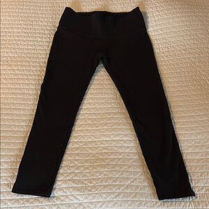 Spanx High Waist Black Versatile Leggings Medium